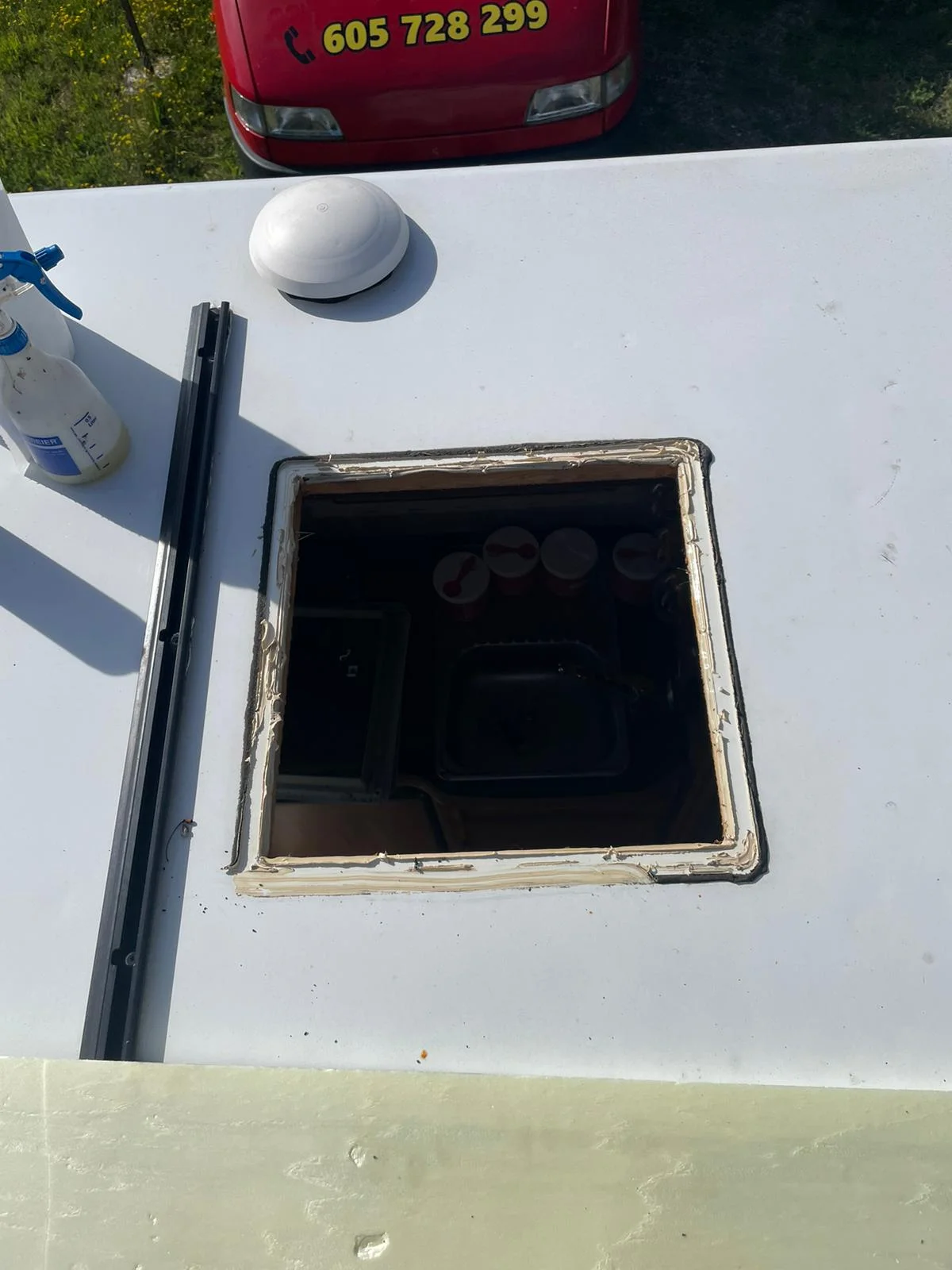 Montáž střešního ventilátoru — foto 3