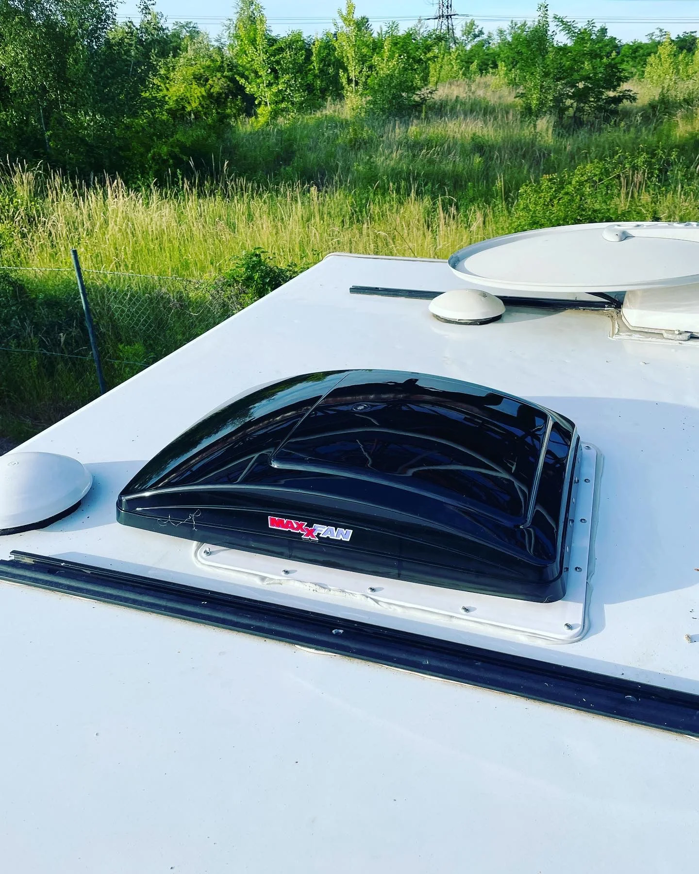 Montáž střešního ventilátoru — foto 2